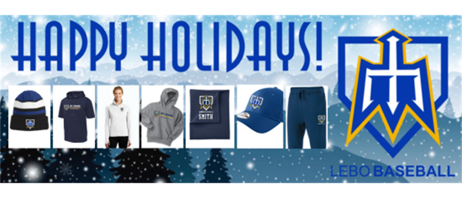 Lebo Baseball Holiday Store (Order by Nov 16th!)