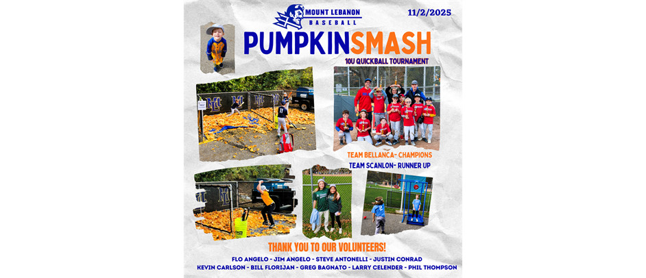 Pumpkin Smash- Thank You!