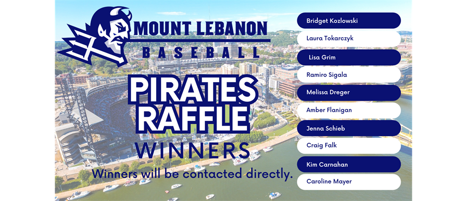 Thank You! Pirates Raffle Winners