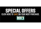 Dick's Sporting Goods Special Offers